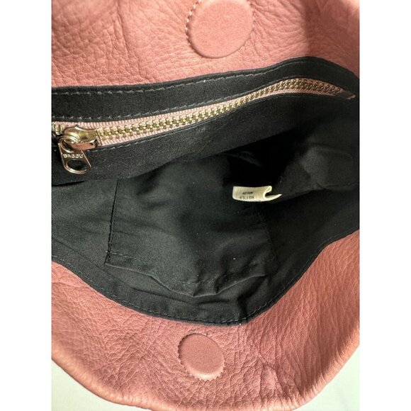 NWT BAGGU Leather Crossbody Bag Blush Pink - Picture 8 of 9